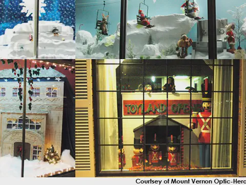 Animated Christmas Window Using EPS Foam