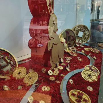 CNC Foam Rabbit Shape for Display