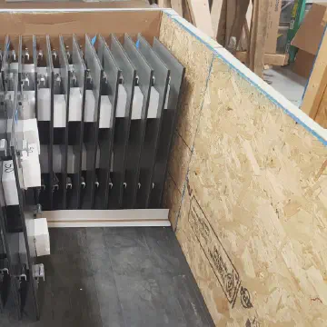 EPS Foam Packaging for Shipping Wall Panels