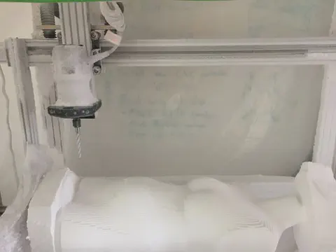 EPS Foam Used to Create Custom Dress Form