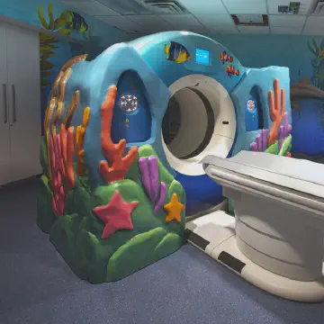 EPS Foam were used to create an outer shell for CT Scan