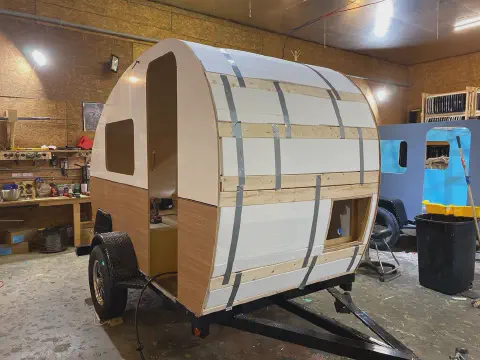 EPS Panels for Custom Teardrop Camper