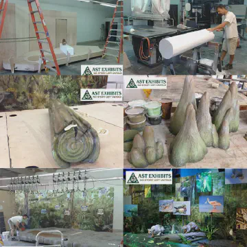 Expanded Polystyrene for Custom Exhibition Booth