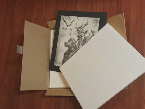 Foam Packaging for Shipping Art Work