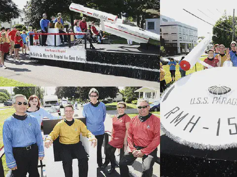 Parade Float Ideas for a Hospital or Bank