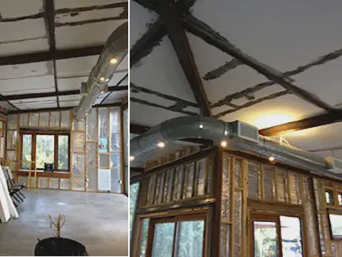 Precut EPS Foam Panels to Insulate the Roof of the House