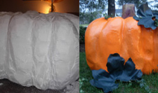 All it takes is a little imagination and a really big piece of expanded polystyrene