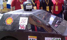 Race Car using Giant Foam Blocks