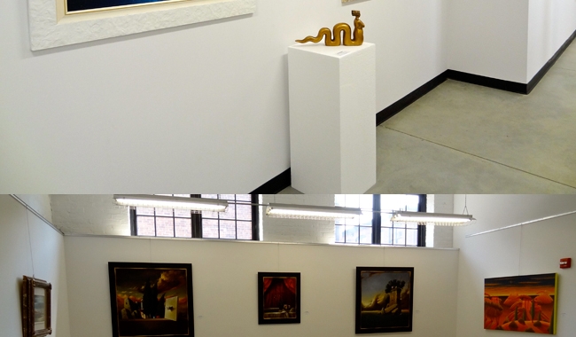 Expanded Polystyrene Blocks to Display Art