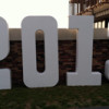 8 foot tall 3D foam letter