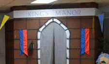 Ferguson Baptist Church created a back-drop for their vacation bible school play