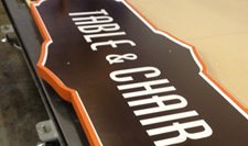 EPS Foam Panels used to create signage