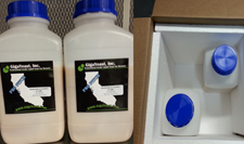 Foam peanuts and icepack to ship yeast products