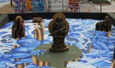 Styrofoam Spheres to create stage props