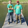 6 feet x 12 feet floating dock using Formex encapsulated floats