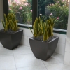 Recycled expanded polystyrene void fill for planters