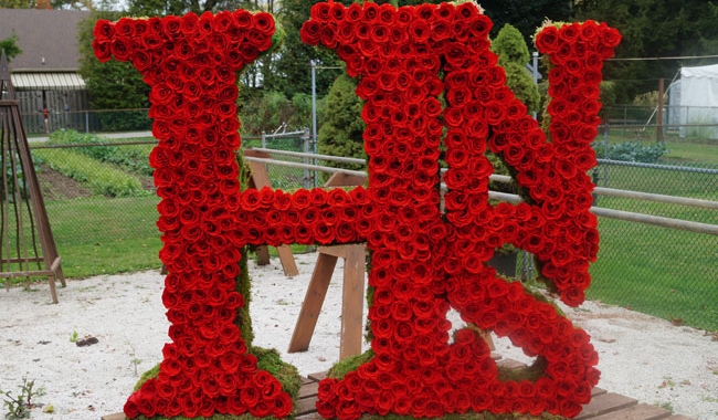 57 Inch Tall Foam Letters for Wedding