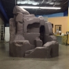 EPS Foam blocks to create giant rock formation