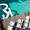 Floating Styrofoam Letters