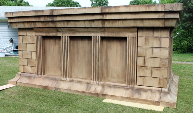 EPS was used to create monument