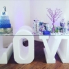Styrofoam Letter for Wedding