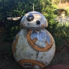 Styrofoam replica of the Star Wars Robot BB8