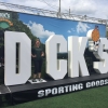 6 feet foam letters used by Dick Sporting Goods