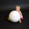 16 Inch Large EPS Foam Baseball