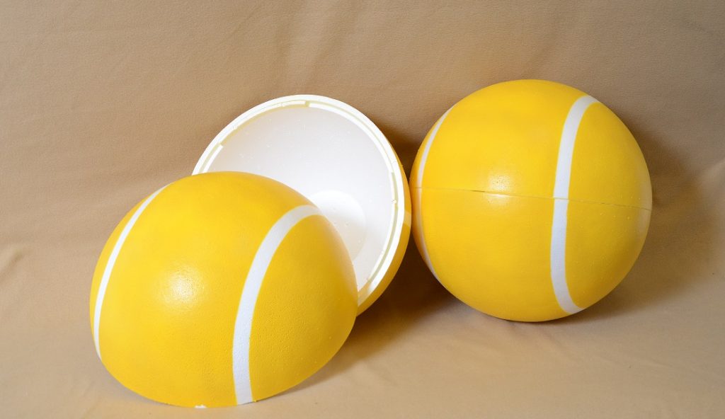 Large EPS Foam Tennis Ball Prop