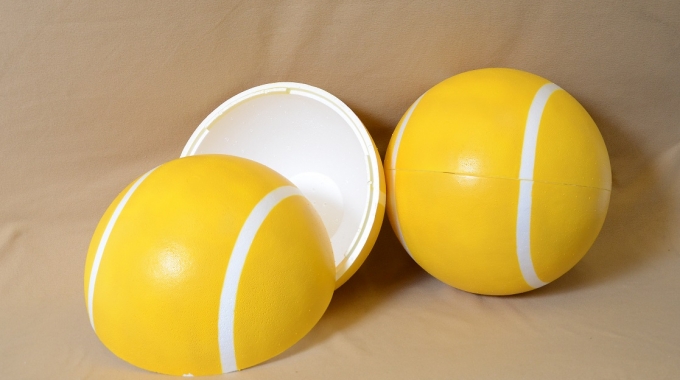 Large EPS Foam Tennis Ball