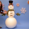 EPS Foam Snowman
