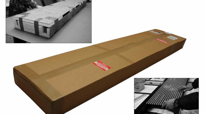 EPS packaging to protect lighting products