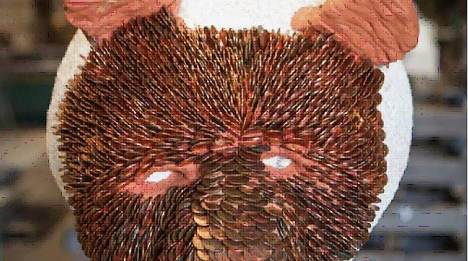 Giant EPS Bear Sculpture