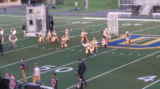 Large Movable Prop for Marching Band