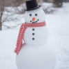 4 Foot Tall Styrofoam Snowman For a Photo Shoot
