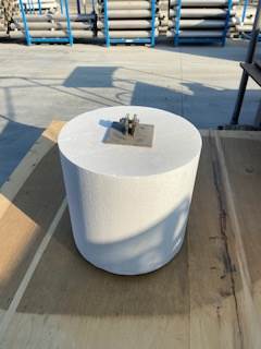 EPS Cylinders Used as Floats in the Manufacture of Irrigation Systems