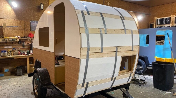 EPS Panels for Custom Teardrop Camper